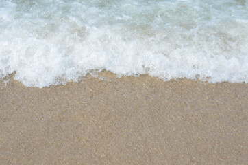 Welle am Strand 