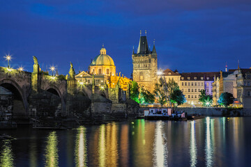 Fototapeta na wymiar Prague the capital of the Czech Republic in Europe