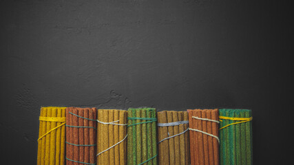 template lot of tibetan incense sticks with different fragrance