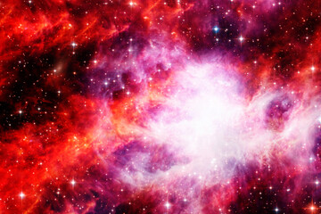 Amazing galaxy view and stars. The elements of this image furnished by NASA.