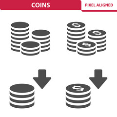 Coins Icons