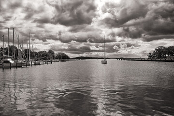 Fototapeta premium Hafen Lauterbach