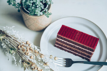 ベリームースのチョコレートケーキ