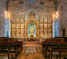 the Chapel of the Holy Grail in the Cathedral of Valencia