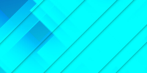 Square shapes composition geometric abstract background. 3D shadow effects and fluid gradients. Modern overlapping forms. Light blue abstract square background