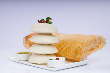 Ghee roast  Dosa and Idli
