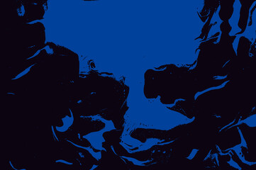 Blue and Black Abstract Painting Background Art Illustration Wallpaper Artwork Backdrop