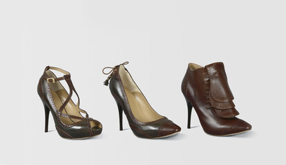 Elegant women's shoes.