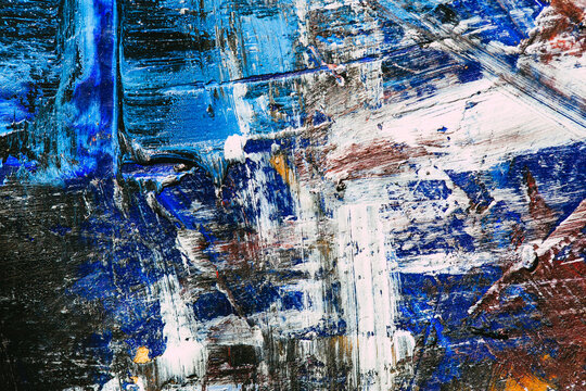 abstract oil paint texture on canvas, background © Oleksandr