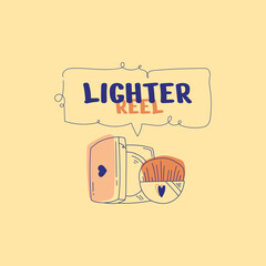 Vector beauty logo template. For business in the industry of beauty, health, personal hygiene. Linear stylized image. Logo of a beauty salon, health industry, makeup artist.