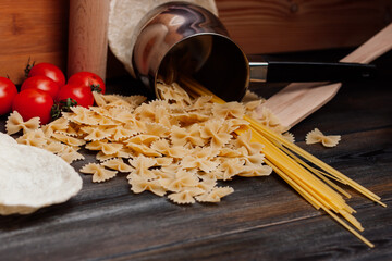 cherry tomatoes italian pasta cuisine ingredients cooking