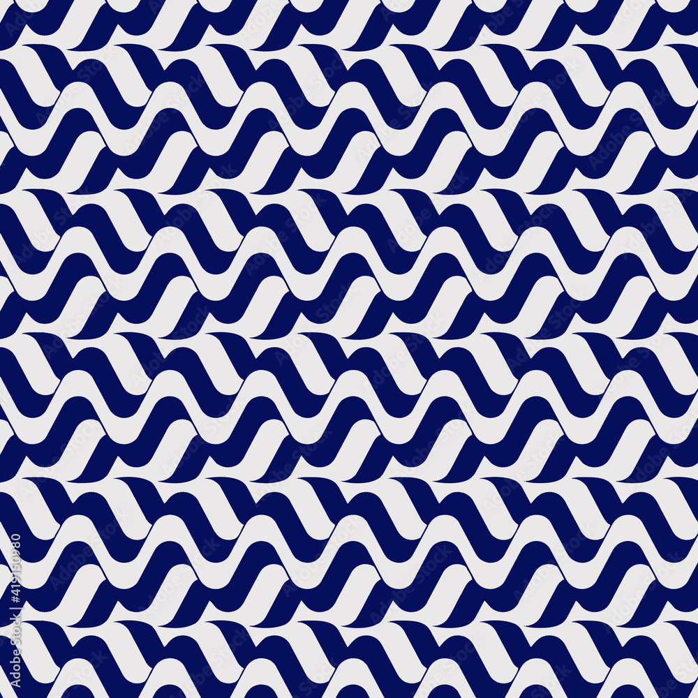 Poster geometric striped seamles pattern. modern abstract background.