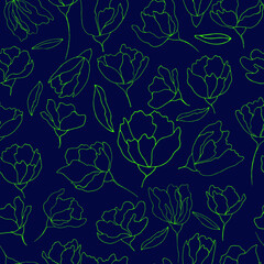 seamless floral pattern