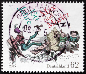 Postage stamp Germany 2015 Max and Moritz