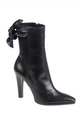 Fashionable women boots for all seasons. Studio shoot