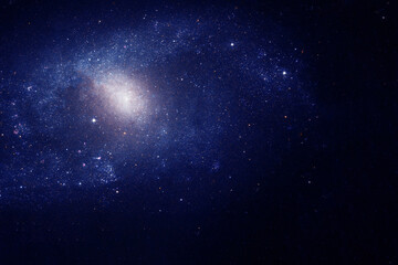 Naklejka na ściany i meble Galaxy background with stars. Elements of this image were furnished by NASA.