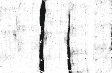 Grunge black and white pattern. Monochrome particles abstract texture. Background of cracks, scuffs, chips, stains, ink spots, lines. Dark design background surface.
