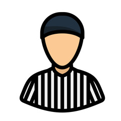 American Football Referee Icon