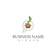 green house logo vector illustration