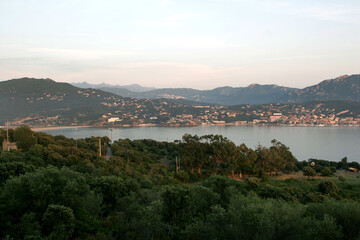 Fototapeta na wymiar Baie de Propriano - Corse du Sud