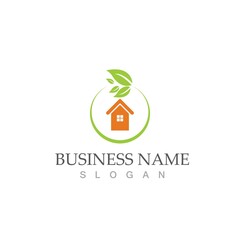 green house logo vector illustration