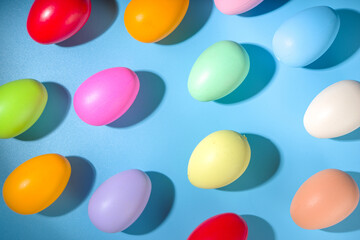 Creative Easter eggs pattern