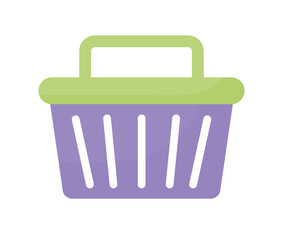 purple basket icon