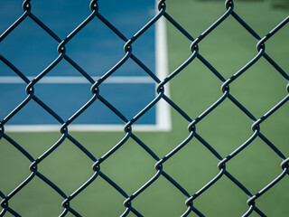 Fototapeta premium abstract photo of empty tennis court