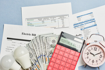 Monthly utility bills. Cost of Utilities. Planning for utility costs in the monthly budget....