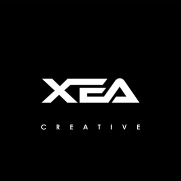XEA Letter Initial Logo Design Template Vector Illustration