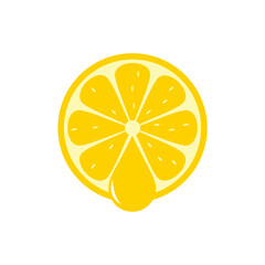 Fresh natural orange juice icon illustration isolated on white background