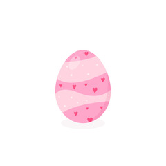 This is an Easter egg on a white background.