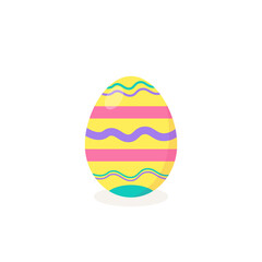 This is an Easter egg on a white background.