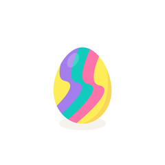 This is an Easter egg on a white background.