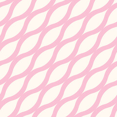 Vector seamless pattern. Repeating geometric elements. Abstract simple background design.