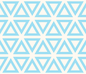 Vector seamless pattern. Repeating geometric elements. Abstract simple background design.
