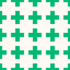 Obraz premium Vector seamless pattern. Repeating geometric elements. Abstract simple background design.