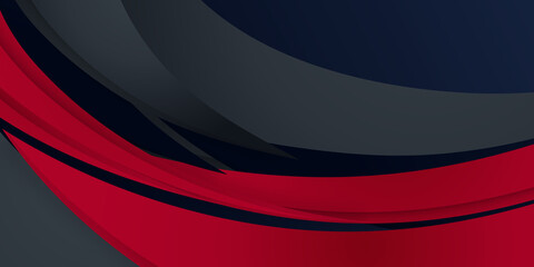 Modern black red graphic abstract cover technology background. Template corporate concept red black grey and white contrast background. Vector graphic design illustration 