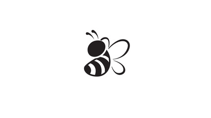 Creative Bee Abstract Logo Design Vector © Abrastack Stu Design