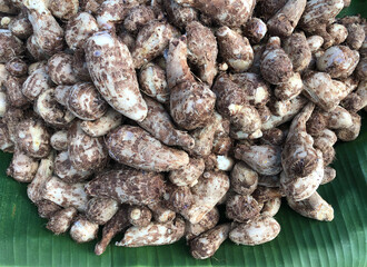 sweet potato boild serve for sale in market