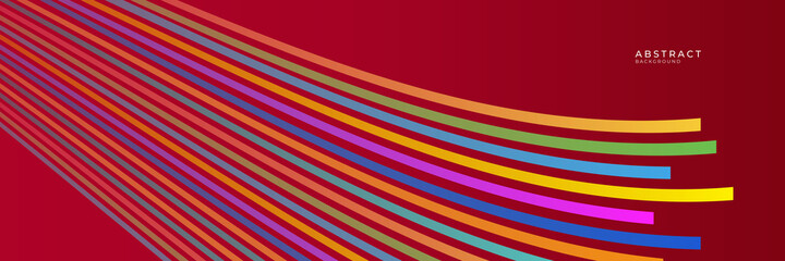 Abstract colorful lines vector background, stylish color background illustration 