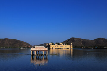 Jal Mahal - Water Palace in Jaipur, Rajasthan, India