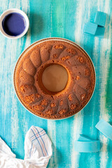 Orange and black tea pound cake