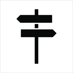 Navigation icon. simple vector illustration on white background. color editable