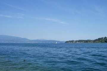 Fototapeta premium panorama lago