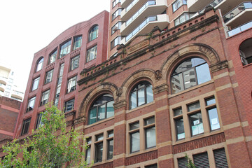 brick buildings in sydney (australia) 