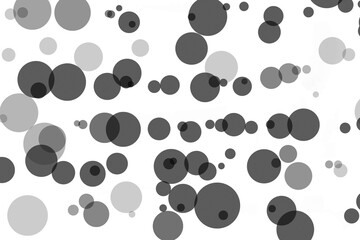 Fototapeta na wymiar texture of black and white circles