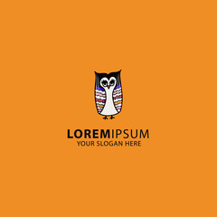 lorem ipsum logo design OWL BIRD