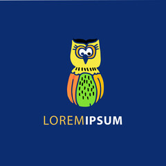 logo design OWL BIRD