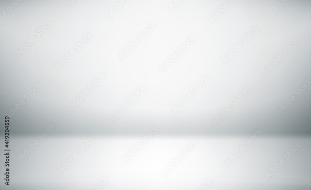 Poster White empty room. Abstract background. Horizontal template for design